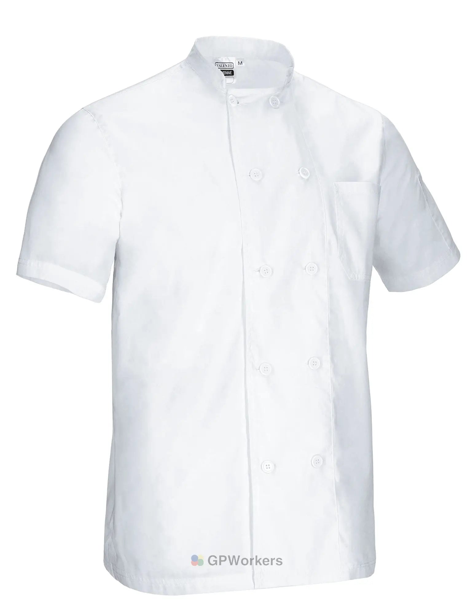 Veste de Chef manche courte CAYENNE VALENTO